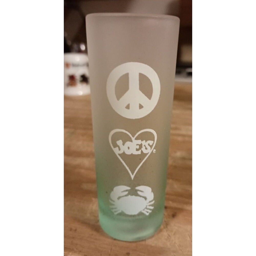 JOES CRAB SHACK Shot Glass, Souvenir Shot Glasses, Shot Glass Collections,  #8